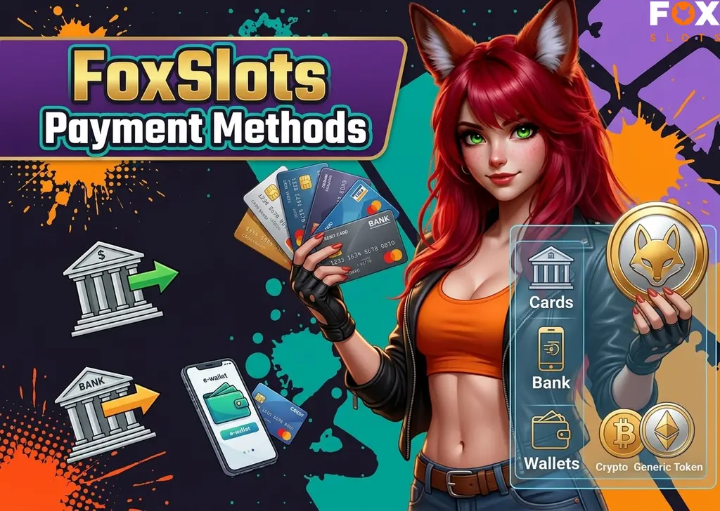 FoxSlots Payment Methods: Deposit & Withdrawal Times