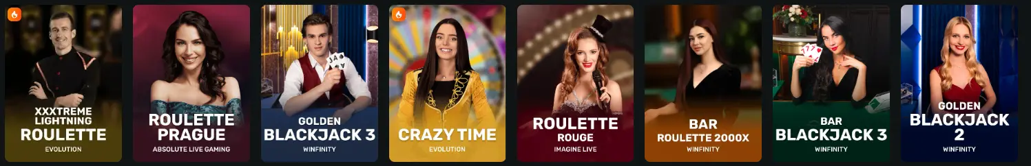 Play Live Games at Casino Fox Slots